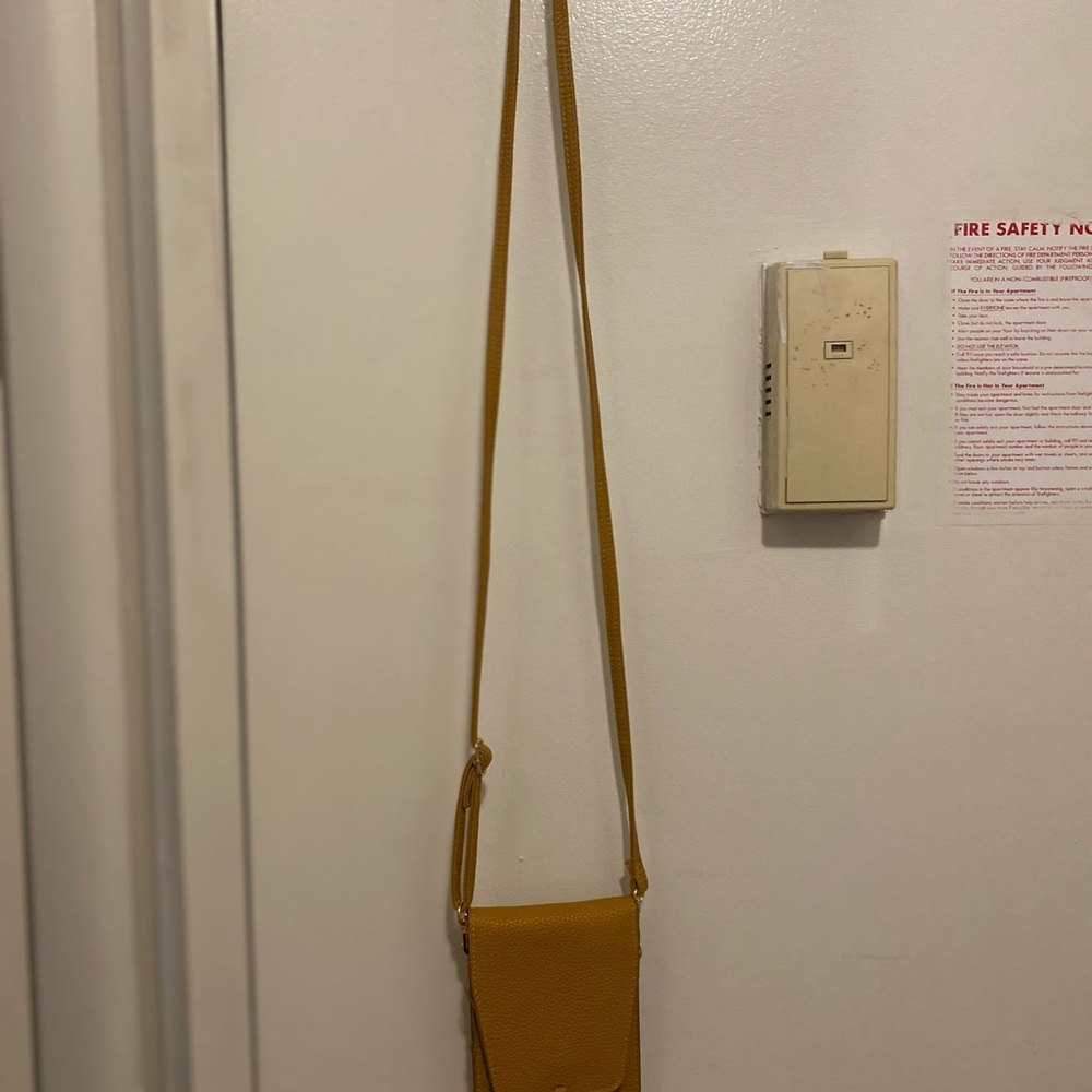 Yellow Crossbody Bag